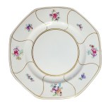 Set of 12 porcelain plates, The Cowell &amp; Hubbard