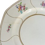 Set of 12 porcelain plates, The Cowell &amp; Hubbard