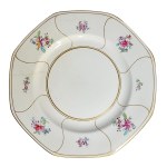 Set of 12 porcelain plates, The Cowell &amp; Hubbard