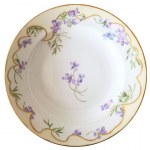 Zestaw 5 porcelanowych talerzy, Limoges, Francja / Charles Field Haviland, Gerard, Dufraesseix & Morel