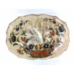 Vintage soup tureen in French faience