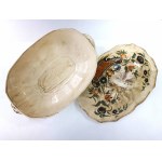Vintage soup tureen in French faience