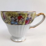 Porcelain cup with saucer, Royal Porzellan