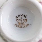 Porcelain cup with saucer, Royal Porzellan