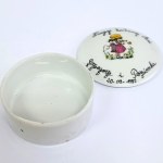 Set of porcelain boxes