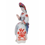 Embroiderer, designed by Valeriy Viktorovich Albul, Polonsk Artistic Ceramics Plant (PZHK, Polonsk).