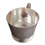 12 silver-plated teacups, Fraget, 1896-1914