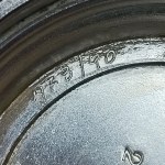 12 silver-plated teacups, Fraget, 1896-1914