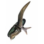 Irénée Rochard (1906-1984), Kaminanzug mit Möwe, Art Nouveau, Frankreich