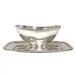 Silver-plated saucepan, Ercuis, France