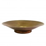 Brass bowl with commemorative medallion / Francis I and Maria Theresa