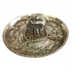 Cendrier sombrero en argent (825), Mexique