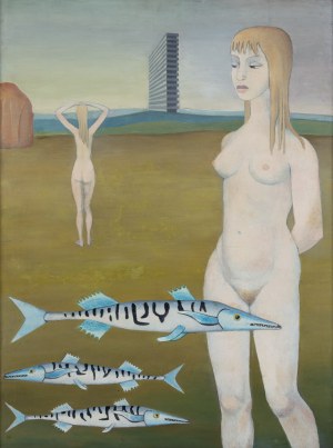 Anna Güntner (1933 Poznań - 2013 Kraków), Bez tytułu, około 1958
