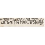 Zbigniew Makowski (1930 Warsaw - 2019 Warsaw), Labyrinth, 1961-1962