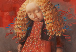 Katarzyna Słowiańska-Kucz (ur. 1961), Czerwone sukienki, 2015