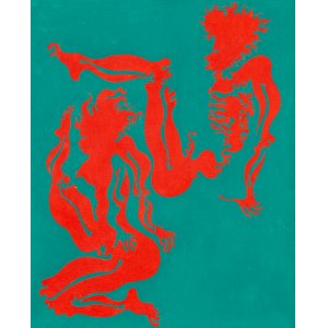 Jan Dobkowski (b. 1942, Lomza), The nudists, 1972