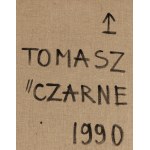 Tomasz Tatarczyk (1947 Katowice - 2010 Warsaw), Black Hill. - diptych, 1990