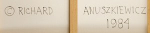 Richard Anuszkiewicz (1930 Erie - 2020 Englewood), 