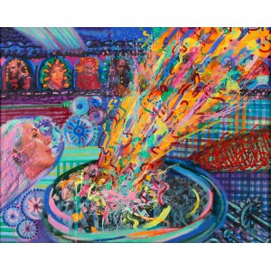 Sławomir Witkowski (ur. 1961, Gdańsk), Źródło - iluminacje, kreacje, 1990