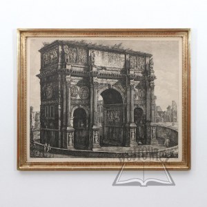 ROSSINI Luigi (1790-1857)Arch of Constantine, Rome. (Łuk Konstantyna).