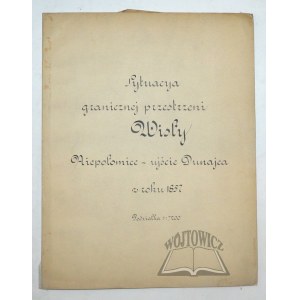 SYTUACYA granicznej przestrzeni Wisły.