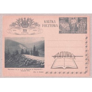 (LEGIONY). Placówka 2 p.p. L.P. w Zielonej (w Karpatach) - listopad 1914.