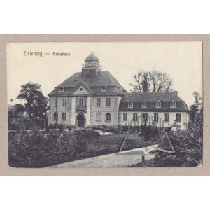 (SULĘCIN - Starostwo Powiatowe). ZIELEZIG - Kreishaus.