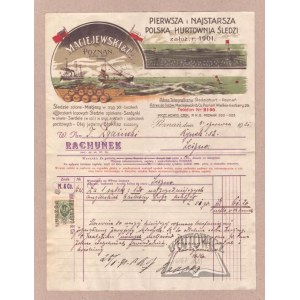 FIRST and Oldest Polish Wholesale Herring Company founded. r. 1901.