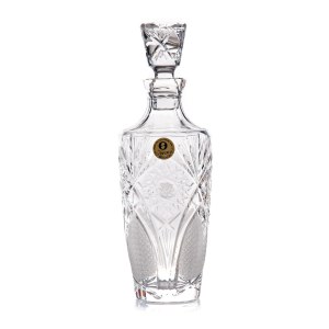 Carafe with cork, Crystal Glassworks Zawiercie