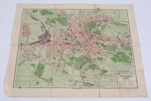Plan de la ville de Lviv. Échelle 1:15.000. Książnica-Atlas S. A. Lwów-Warszawa [1931].