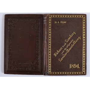 [Powszechna Wystawa Krajowa 1894] ZIPPER Albert - Fuhrer durch die Allgemeine Landes-Austellung sowie durch die Konigl. Haupstadt Lemberg von... Mit zwei Planen (I op. der Stadt. II. der Ausstelung). Lemberg (Lwów) 1894.