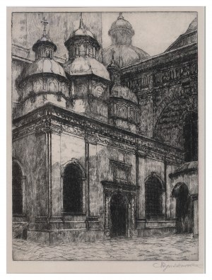 GUTKOWSKA-RYCHLEWSKA Maria - Lviv 1925. 10 etchings [Complete portfolio , RARA].