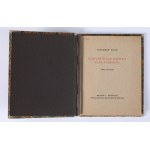 PIGOŃ Stanisław - Ze studiów nad tekstem Pana Tadeusza. Trzy notatki. Kraków 1928 [dedykacja dla A. Semkowicza w uznaniu za monografię mickiewiczowską, dat. Wilno 1928 r.]