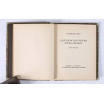 PIGOŃ Stanisław - Ze studiów nad tekstem Pana Tadeusza. Trzy notatki. Kraków 1928 [dedykacja dla A. Semkowicza w uznaniu za monografię mickiewiczowską, dat. Wilno 1928 r.]