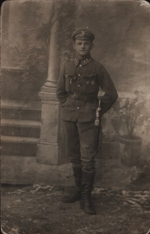 Photograph of a soldier of the 3rd Legion Infantry Regiment [after 1918].