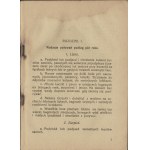 KORSAK Włodzimierz - Venator. A short collection of shooting hunting news with a hunting journal. 1924