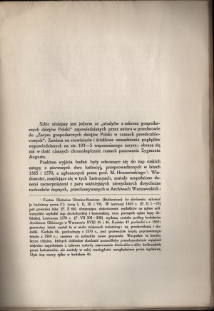 RUTKOWSKI Jan - Z dziejów Żup Ruskich za Zygmunta Augusta. Lwów 1925. avec l'impression de Zakład Narodowy im. Ossolińskich.