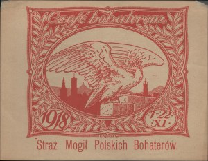 MĘKICKI Rudolf - Hommage aux héros : 1-22 XI 1918 : Garde des tombes des héros polonais. [Défense de Lwów, Aiglons].