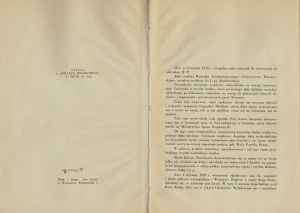 STANKIEWICZ Józef kpt - Z Legią Akademicką na Lwów. Varšava 1936. vytlačené a napísané 