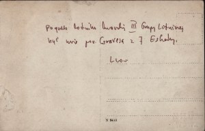 III. letecká skupina] Pohřeb letce III. letecké skupiny Lwów. Pravděpodobně poručík Graves? Lvov, listopad 1919. Foto: Marek Münz.
