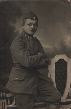 Polish US volunteer in uniform. 1926 r.