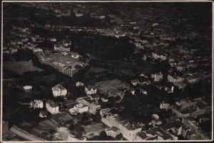 Aerial photograph of the city of Lviv - Citadel. 1920/21.