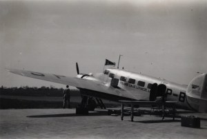 LOT Polish Airlines] Photograph of PLL Lot aircraft at Lviv airport, 1930s.