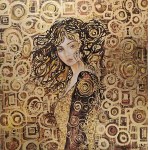 Mariola Świgulska, Złota alchemia blasku z cyklu kobiety Klimta