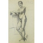 Marian WAWRZENIECKI (1863-1943), Akt męski, ok. 1890