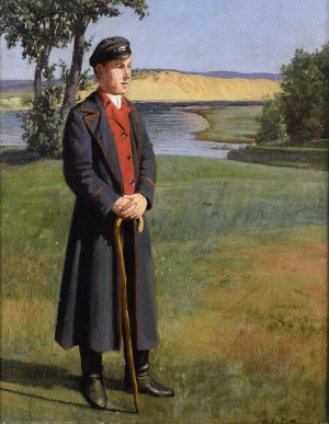 Bolesław NAWROCKI (1877-1946), Spacer nad rzeką