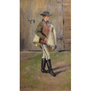 Mieczyslaw REYZNER (1861-1941), Highlander from Poronin, 1884