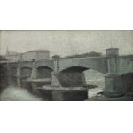 Jan Kazimierz OLPIŃSKI (1875-1936), Most Podgórski w Krakowie, 1924