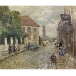 Tadeusz ROMAN (1906-1983), Ulica w Sieradzu