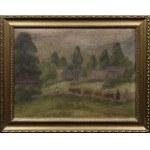 Władysława DĄBROWSKA-AUGUSTYNOWICZ (1901-1980), Południe na wsi - Białka